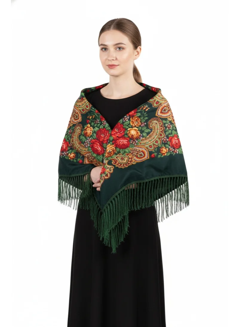 Bidani Empress Sapphire Blossom Shawl – Vintage Paisley